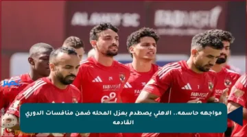 مواجهة حاسمة.. الأهلي يصطدم بعزل المحلة ضمن منافسات الدوري القادمة